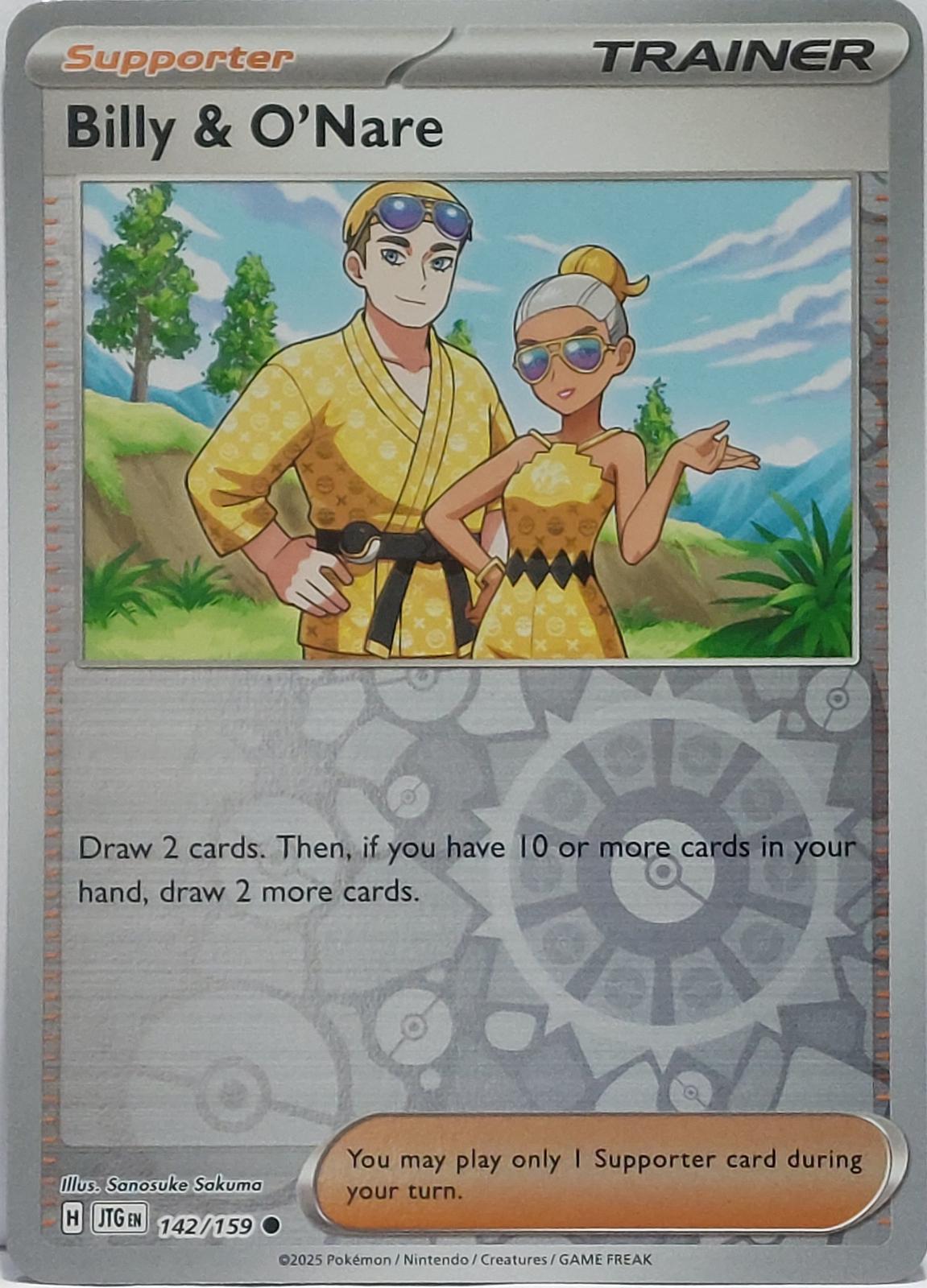 Billy & O'Nare [Reverse Holo]